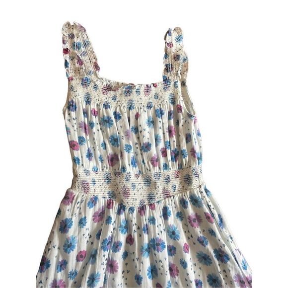 LoveShackFancy Pasha Deep Cotton Candy Dress Size XS Floral - Picture 8 of 12